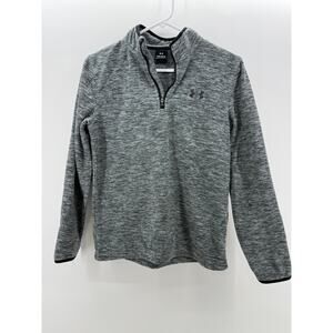 Under Armour Boys Quarter zip Fleece - Large